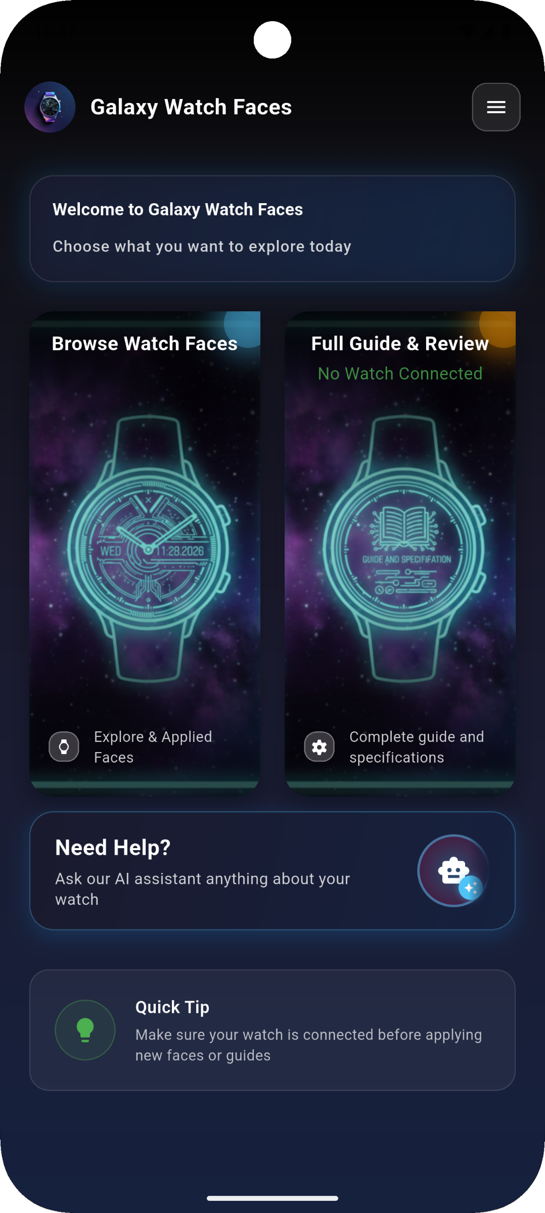 Galaxy Watch Faces screenshot 2