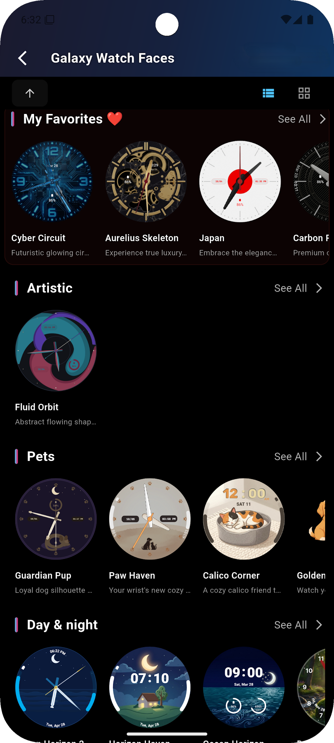 Galaxy Watch Faces screenshot 3