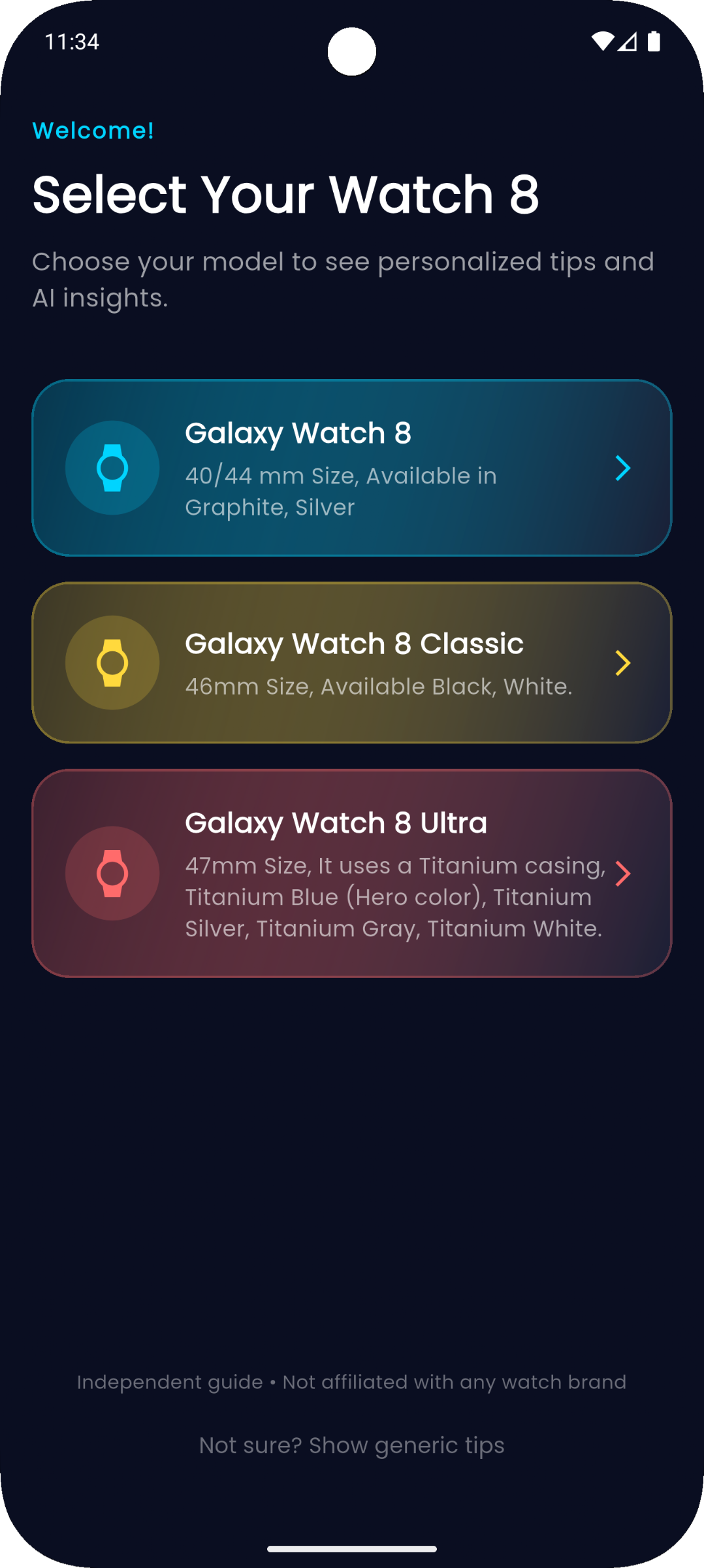 Galaxy Watch 8 Coach screenshot 3